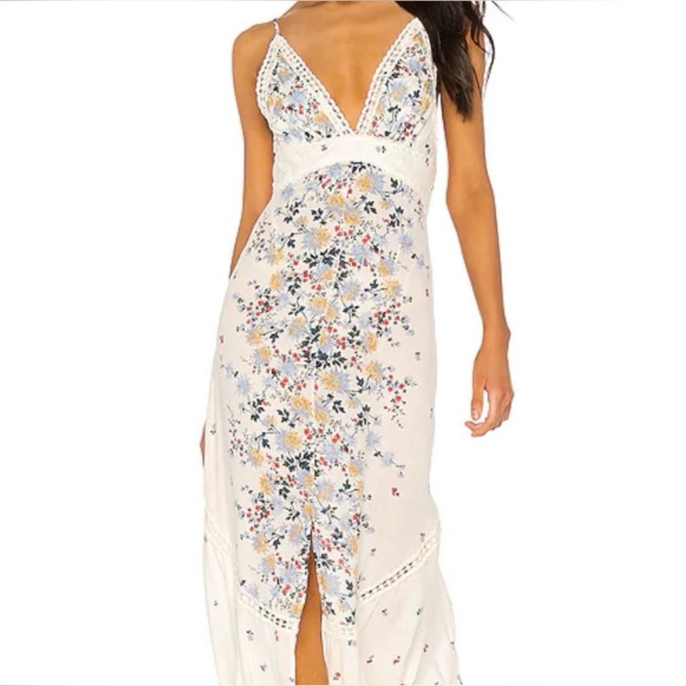 Free People Paradise Maxi Dress size small boho summer